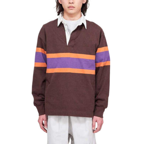 Gramicci Rugby Jersey Unisex Brown