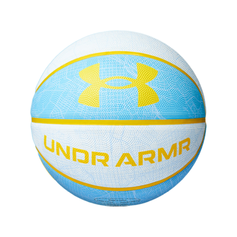 Under Armour LOGO Collection Rubber Basketball Mint Mambo Green Size 7 Street Competition Unisex