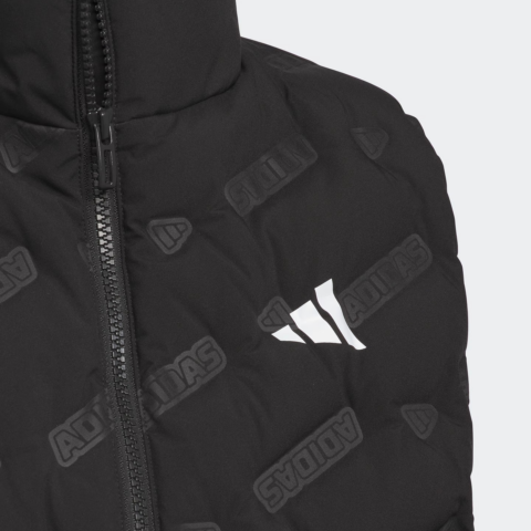 Adidas Kids Down Vests Stand Collar Moderate