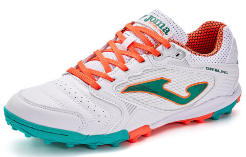 Joma TF Turf Abrasion Resistant Abrasion Resistant Soccer Shoes Men’s White Green