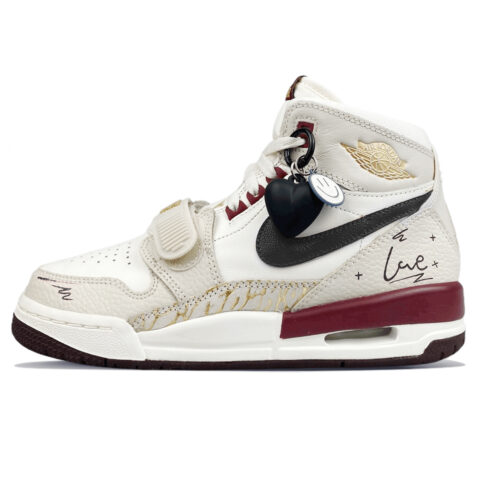 Jordan Legacy 312 CNY ‘Year Of The Snake Limited Edition’ Leather Slip Resistant Abrasion Resistant High top