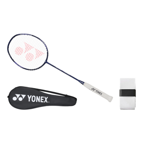 YONEX Tianfu AX10 Full Carbon Badminton Rackets Offensive Type Heavy Head, Stiff Shaft Entry level 4U/G5 Navy Blue