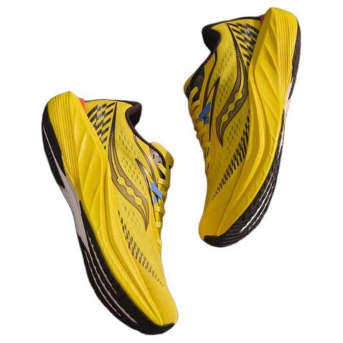 Saucony Slay Full Speed 2 Abrasion Resistant Breathable Rebound Low top Running Shoes Unisex Yellow