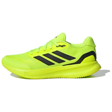 Adidas Runfalcon 5.0 Slip Resistant Abrasion Resistant Low top Running Shoes Unisex Yellow