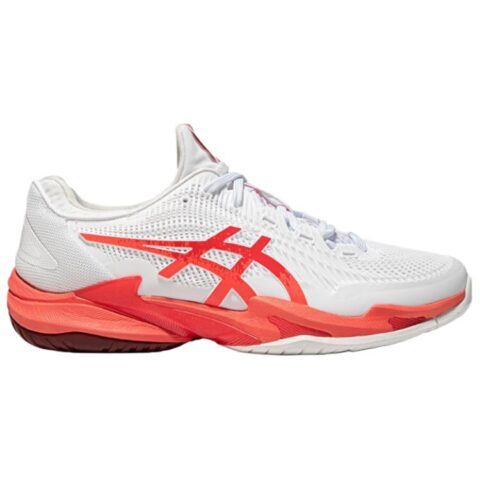 ASICS Court Ff 3 Novak White Electric Red