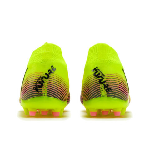PUMA FUTURE 8 PRO Abrasion Resistant Soccer Shoes Unisex Yellow