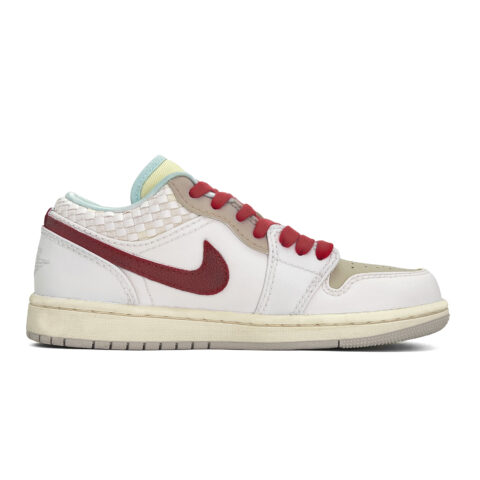 Jordan Air Jordan 1 CUY Collection, Year Of The Snake Cushioning, Wear Resistant Low top Vintage Basketball Shoes