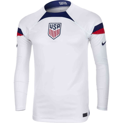 Nike Soccer Jersey Fan Edition, USA, Home Men’s White