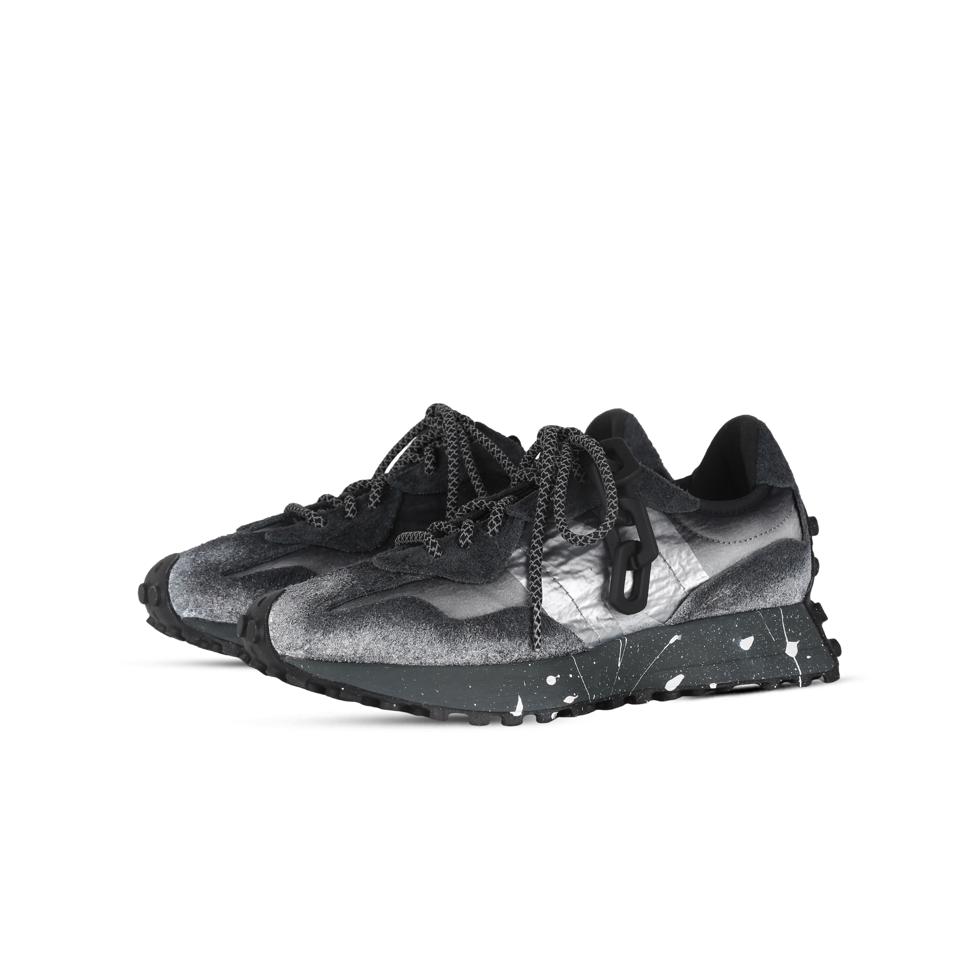 New Balance NB 327 Cow Leather, Textile Cushioning, Wear Resistant Low top Casual City Commuting Running Shoes Unisex