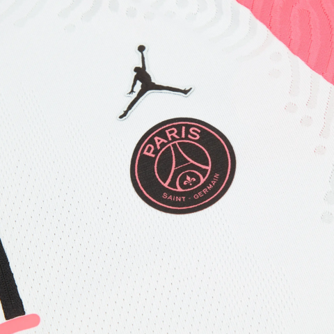 Jordan Paris Saint Germain Soccer Jersey 2020 21 Season, Paris Saint Germain Men’s White