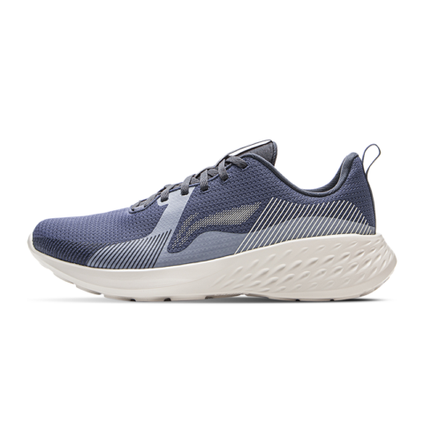 Li Ning Cyan Cloud Cushioning Abrasion Resistant Cushioning, Wear Resistant Low top Casual Running Shoes Men’s
