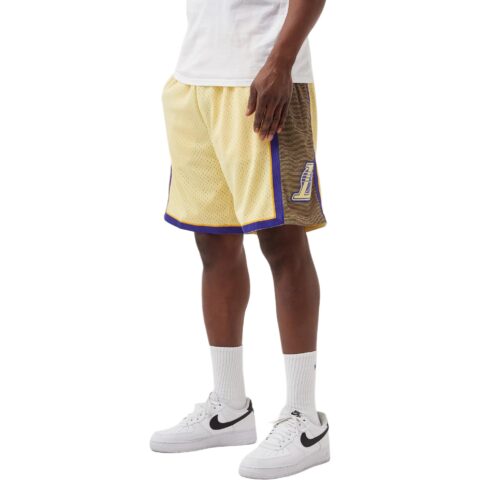 Mitchell Ness x NBA Los Angeles Lakers Basketball Shorts Unisex Yellow