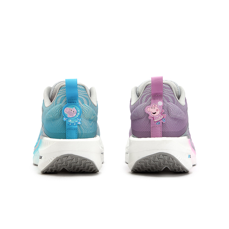 361° Flame 3 ET Jacquard Low top Casual Marathon Racing Running Shoes Unisex Gray Blue