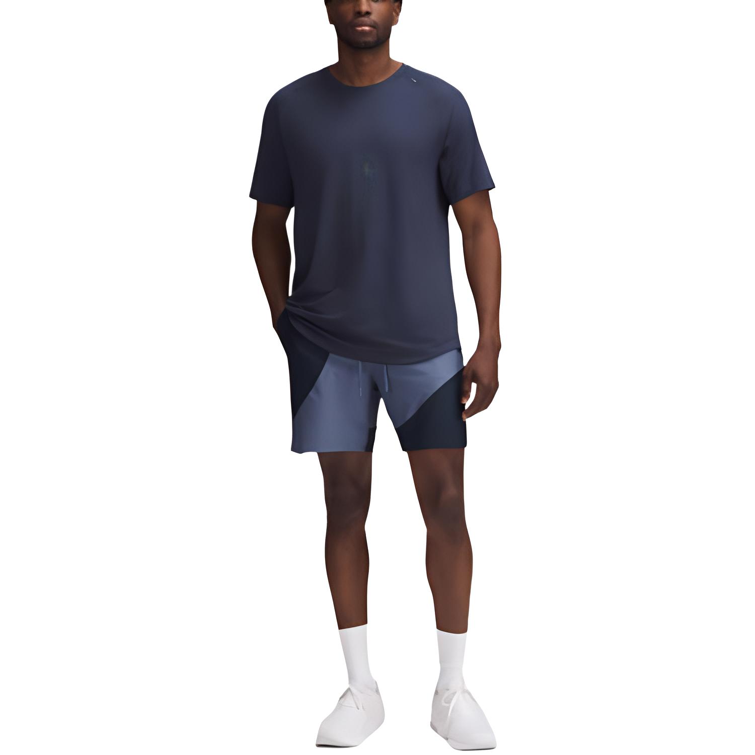 Lululemon SS24 Fluid Lines Sports Shorts 7′ Men’s