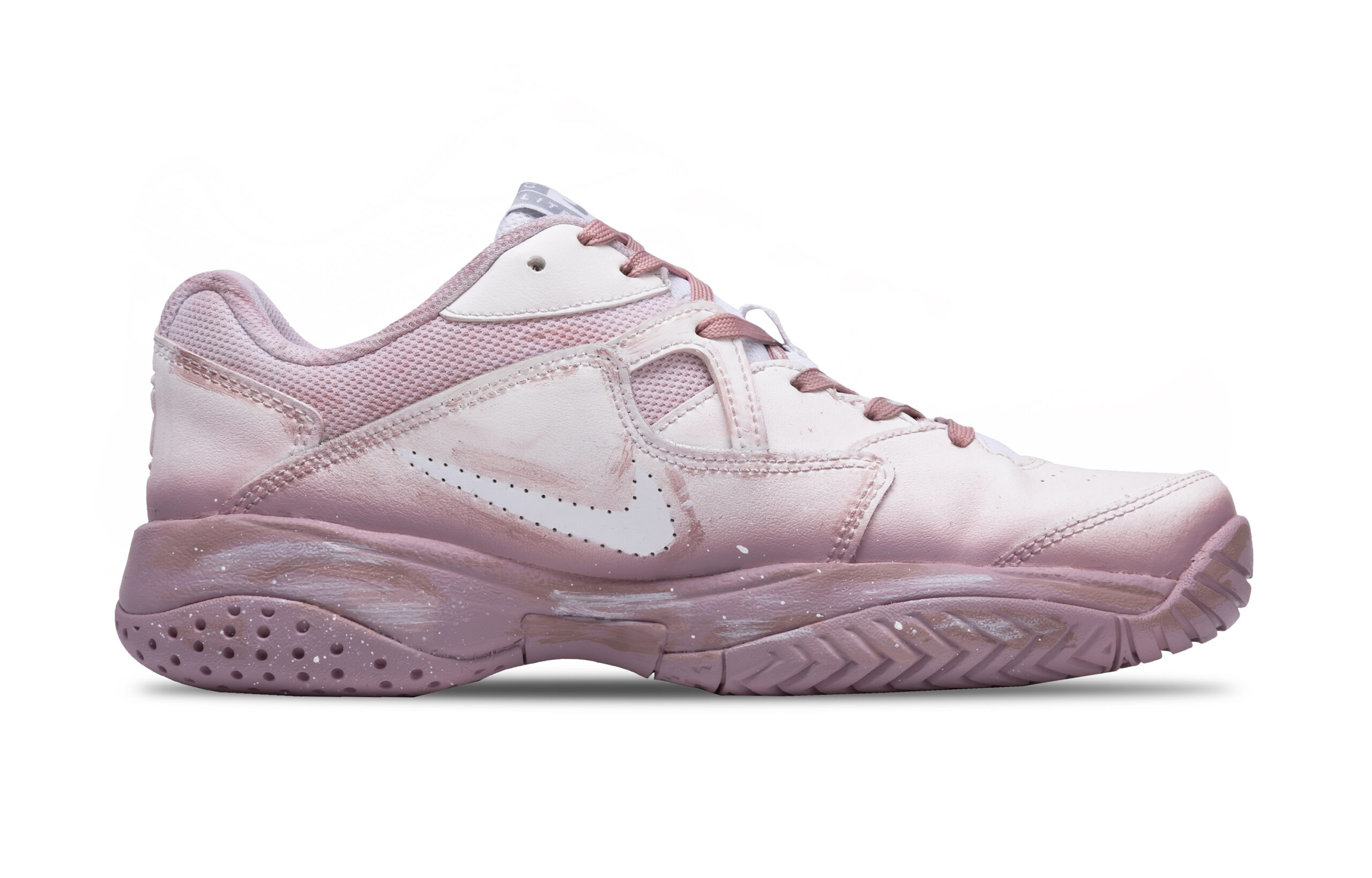 Nike Court Lite Love Confession Rose Synthetic Leather Abrasion Resistant Low top Tennis Shoes Women’s Pink