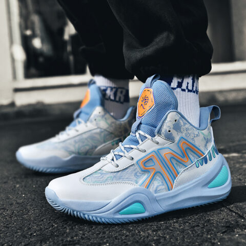 BIANSULONG Cushioning Abrasion Resistant Coverage High top Basketball Shoes Unisex