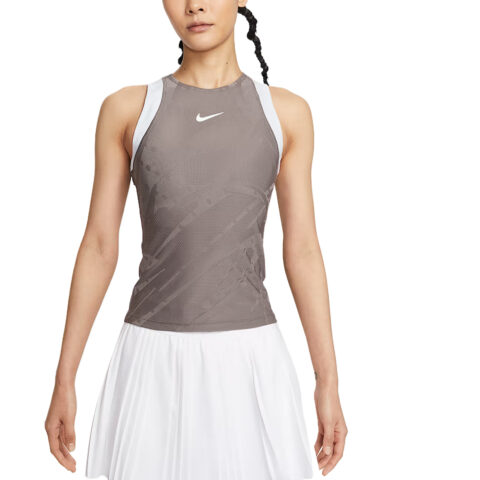 Nike SLAM DRI FIT SS25 Sport Vests Women's Cave Stone Soccer Ball Gray White