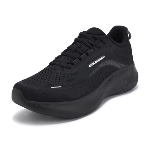 361° Cushioning, Wear Resistant Low top Casual Racing Running Shoes Men’s Black