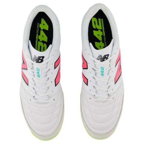 New Balance 442 V2 Team TF Turf Abrasion Resistant Soccer Shoes Men’s White