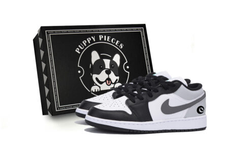 Jordan Air Jordan 1 Vintage Basketball Shoes Men’s Low Top Dark Gray