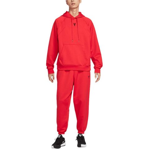 Nike Therma FIT Kobe Collection, Brand Logo Fleece Lined Fashion Soft And Comfortable Basketball Shorts Men’s Red