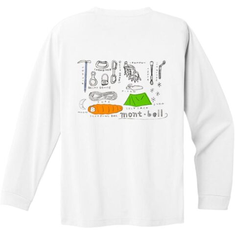 MONTBELL Quick Dry T Shirts Unisex