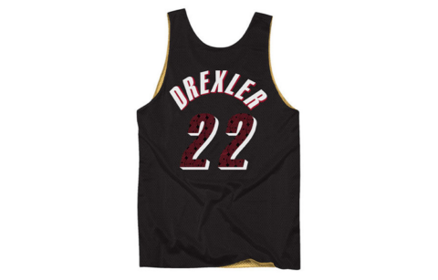 Mitchell Ness Basketball Jerseys Men’s Black Moderate Straight Fit
