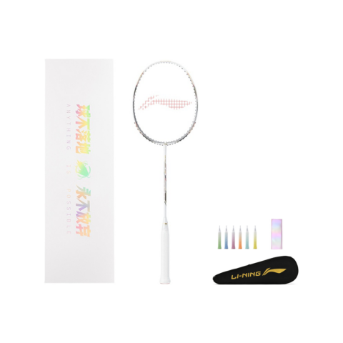 Li Ning 3D Effect Blade Collection Full Carbon EVO Evolution Blade, Box Included Badminton Rackets