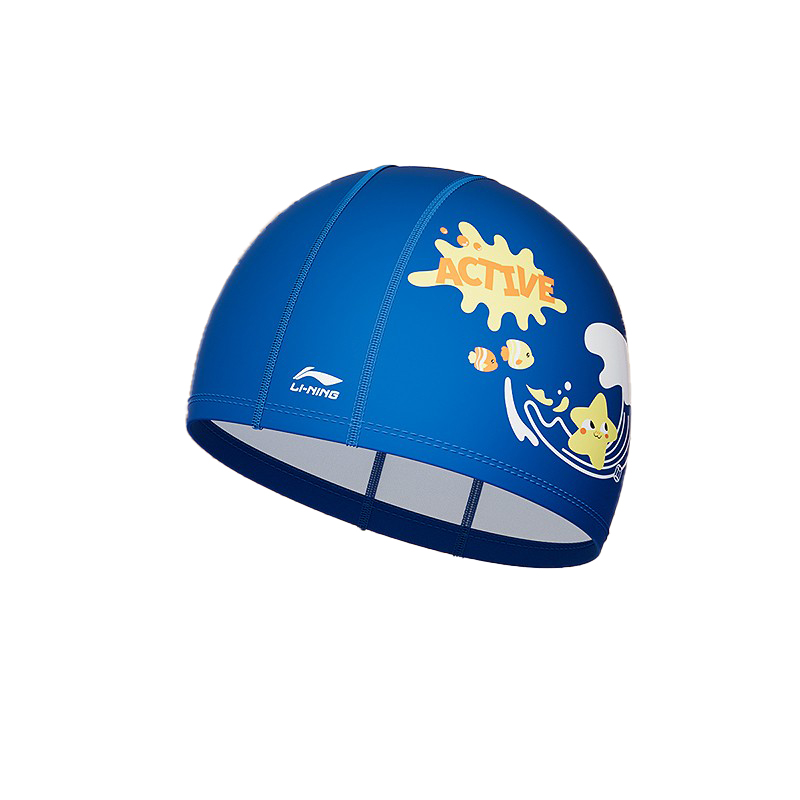 Li Ning Swimming Caps Pu Kids’ Dark Blue