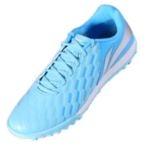 Li Ning Brocade TF Turf Artificial Turf Slip Resistant Abrasion Resistant Soccer Shoes Men’s Blue