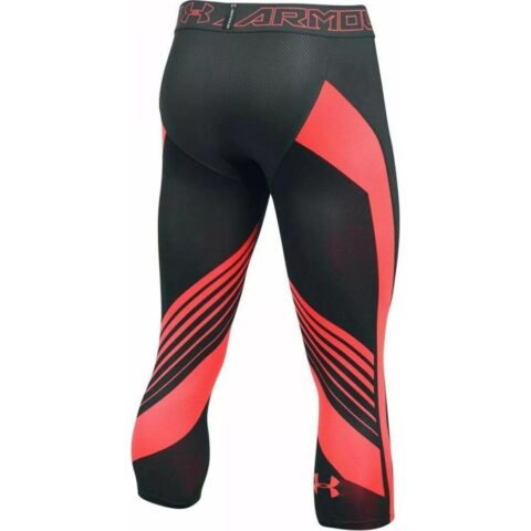 Under Armour HeatGear Sports Pants Men’s Black Orange