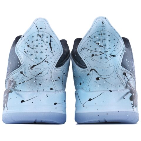 Jordan Courtside 23 Concord Bamboo Cloud Leather Mid top Vintage Basketball Shoes Men’s White Blue Black