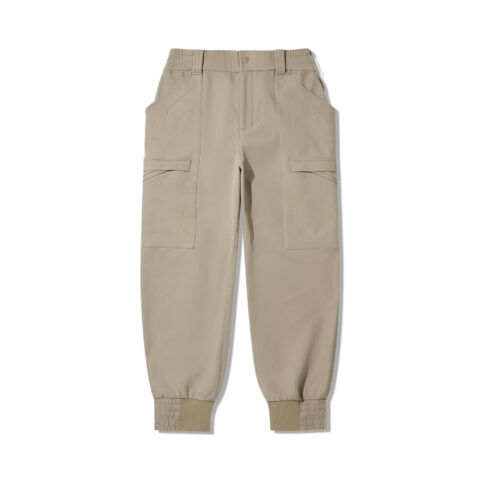 Li Ning Li Ning X Jackie Chan Kung Fu Collection, Fleece Lined Thermal Loose Fit Elastic Cuff Sports Pants Men’s