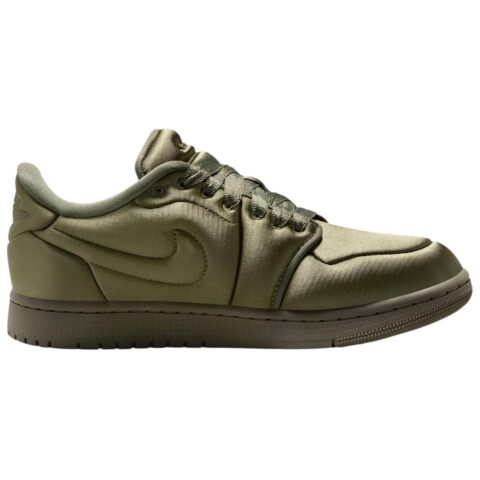 Jordan 1 Low Method Of Make Satin Medium Olive Women’s