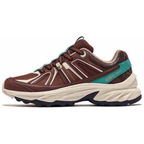 Erke Trail Slip Resistant, Abrasion Resistant, Coverage, And Rebound Low top Mountaineering Shoes Women’s Brown