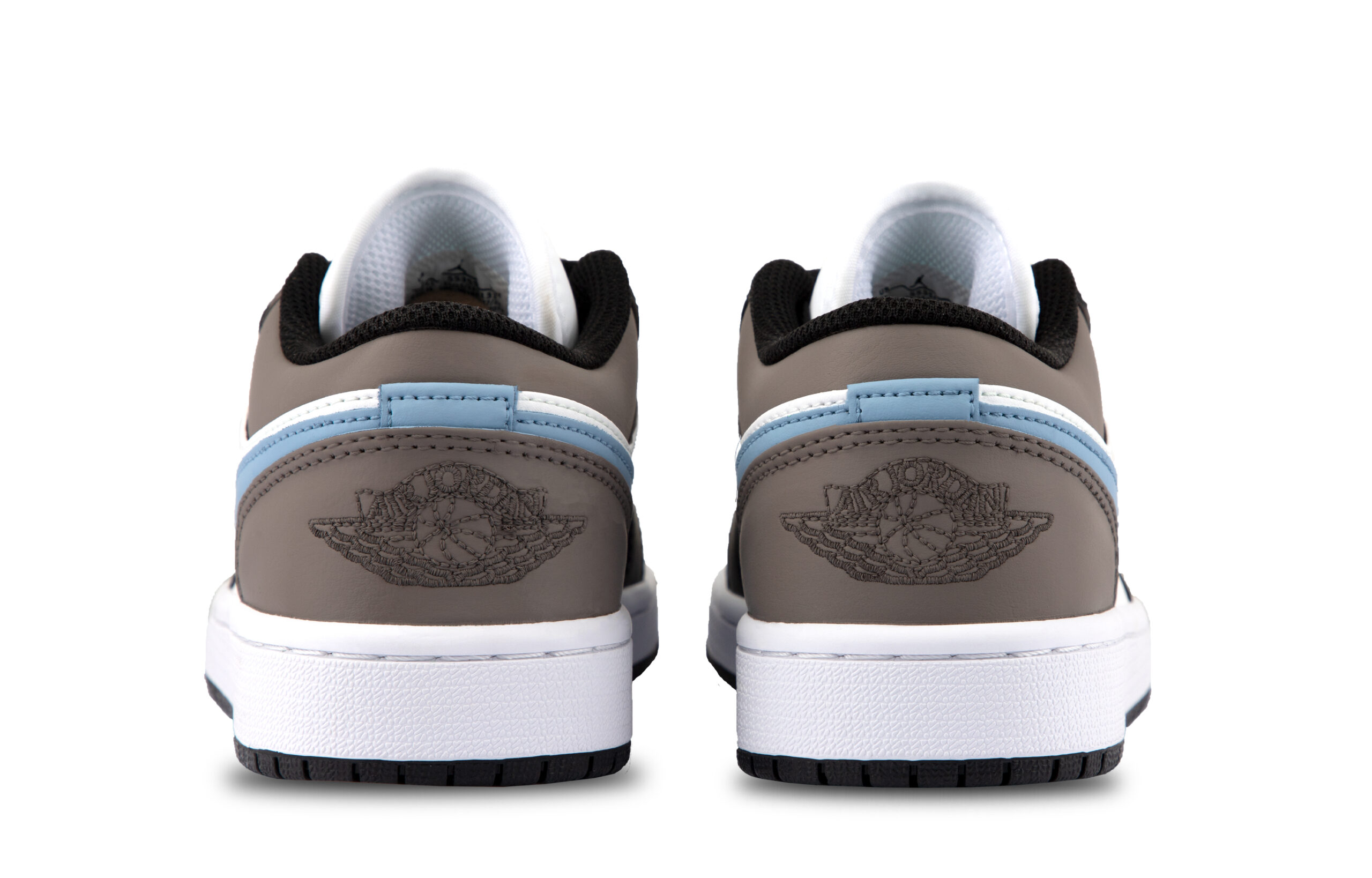 Jordan Air Jordan 1 Cushioning Low top Vintage Basketball Shoes Unisex Brown
