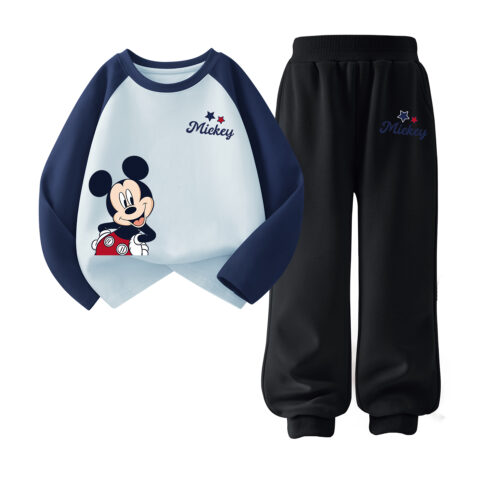 Disney Kids Casual Sportswear Crew Neck Moderate
