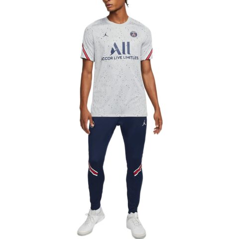 Jordan Paris Saint Germain Soccer Jerseys Men’s Gray Moderate Straight Fit