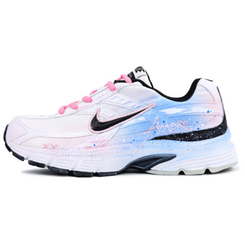 Nike Initiator Breathable Low top Running Shoes Unisex Pink Blue