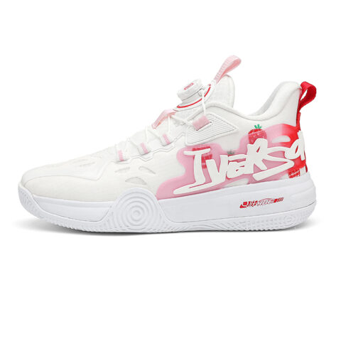 IVERSON Ice Cream Cushioning Slip Resistant Abrasion Resistant Breathable Low top Basketball Shoes Unisex