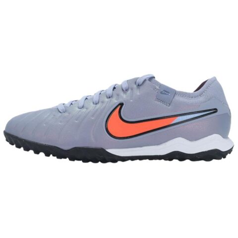 Nike Tiempo Legend 10 Pro Soft And Comfortable Support Balance Soccer Shoes Unisex Gray