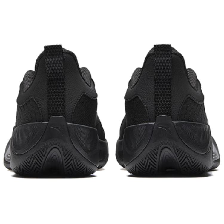Anta Wear resistant And Lightweight Low top Basketball Shoes Men’s Basic Black