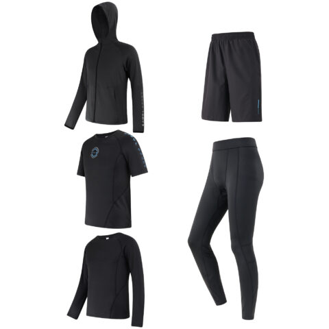 CAMEL Sportswear Stretch Breathable Five Piece Set Fitness Set Men’s