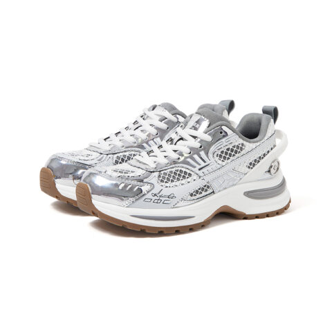 KILLWINNER Abrasion Resistant Coverage Height Increasing Low top Casual Running Shoes Unisex Silver