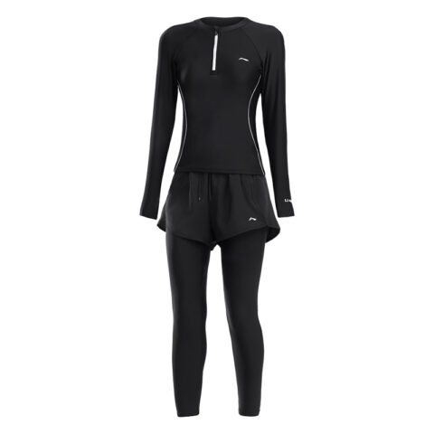Li Ning Two Piece Swimsuit Women's Black
