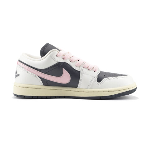 Jordan Air Jordan 1 Carp’s Desire, Love Journal Low top Vintage Basketball Shoes Unisex Black Pink