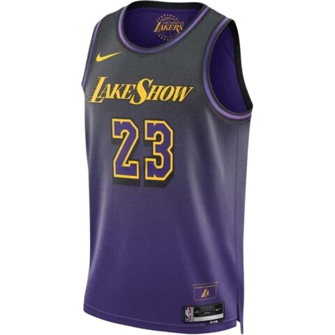 Nike LeBron James Los Angeles Lakers 2024/25 City Edition Men’s Nike Dri FIT Nba Swingman Jersey
