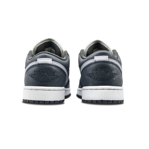Jordan Air Jordan 1 Stars’ Ashes Abrasion Resistant Low top Vintage Basketball Shoes Unisex Gray