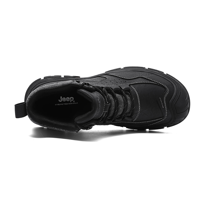 Jeep High top Mountaineering Shoes Men’s Black