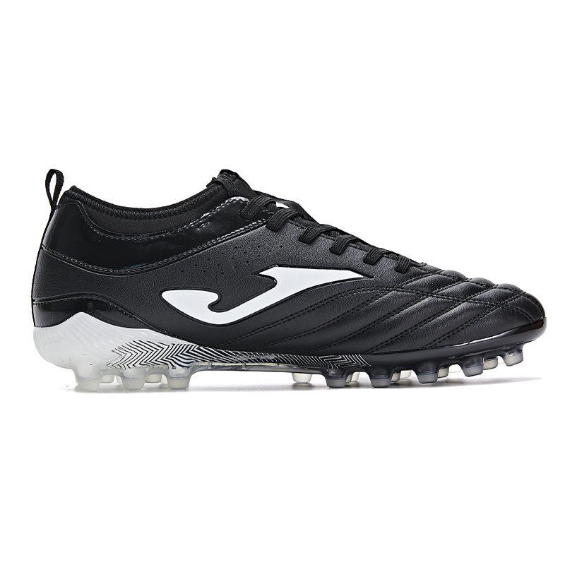 Joma MG Multi Ground Artificial Turf Synthetic Leather Soccer Shoes Men’s Black